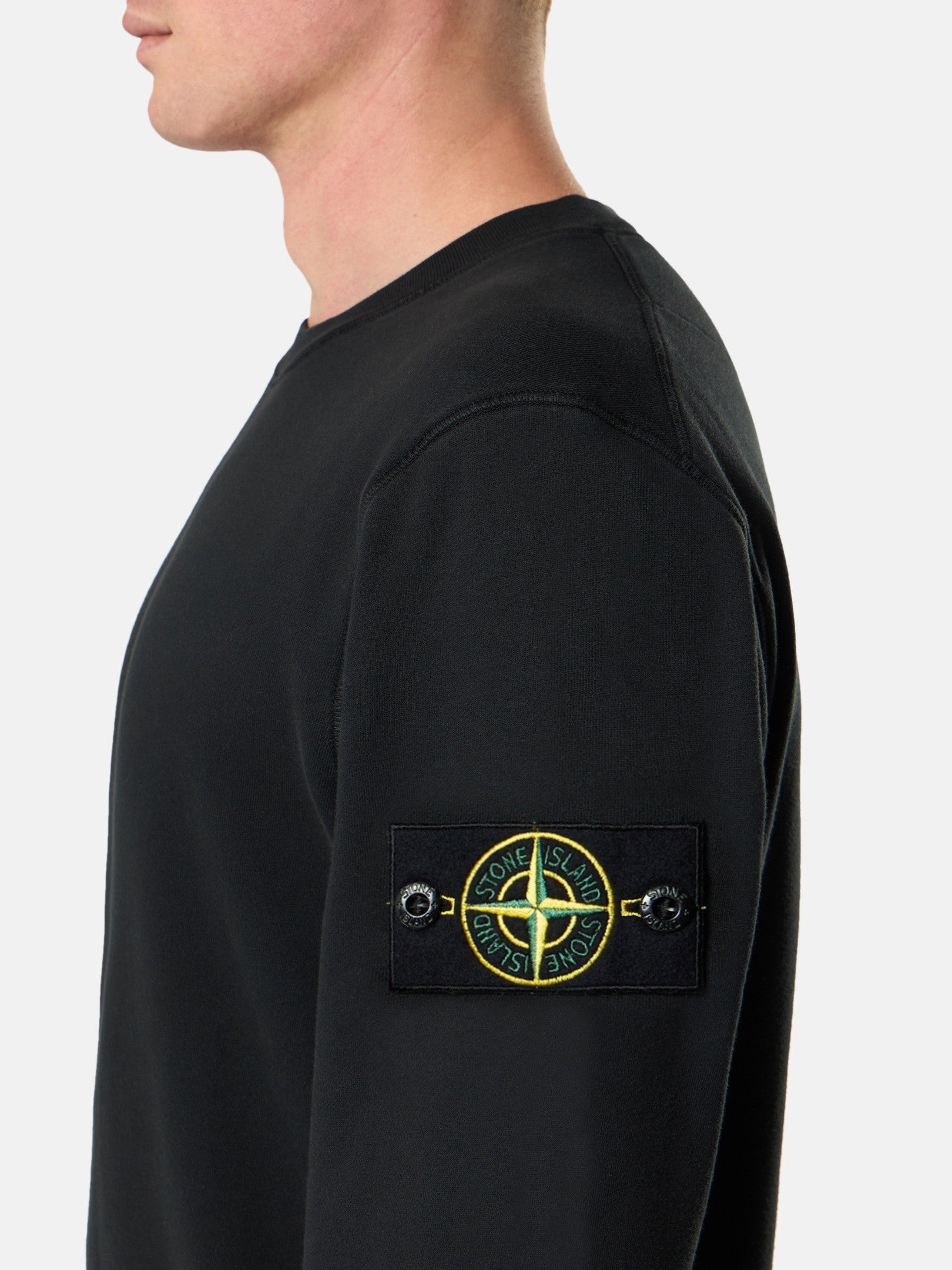 Stone Island Sweat Tshirt  6100060 ORGANIC COTTON FLEECE